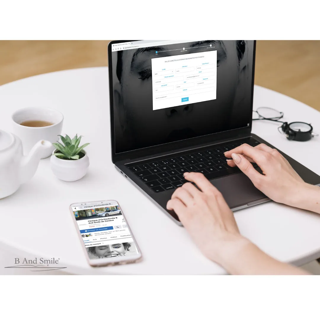 Consultation orthodontique en ligne B And Smile - étape 3