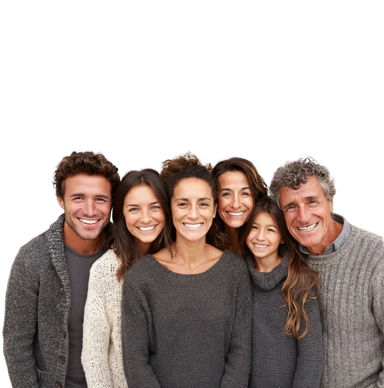 Famille accompagnée par la clinique d'orthodontie B And Smile à Genève